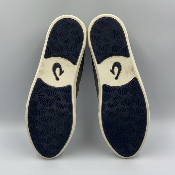 Olukai Alohi Leather Slip On Loafers Comfort Flats - Picture 9 of 10